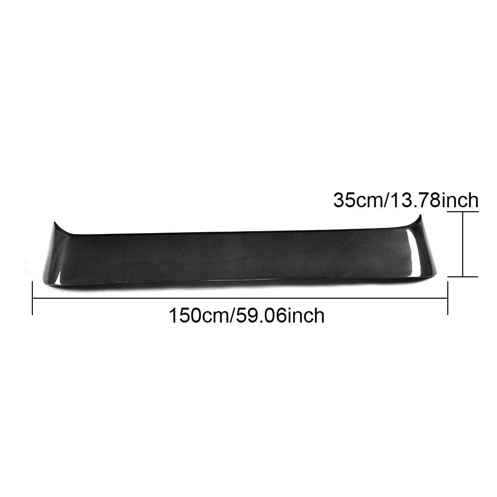 ForMercedes Benz G-CLASS W463 G500 G550 G55 G63 G65 forAMG 2013-2017 Rear Roof Spoiler Carbon Fiber Positioned on Trunk