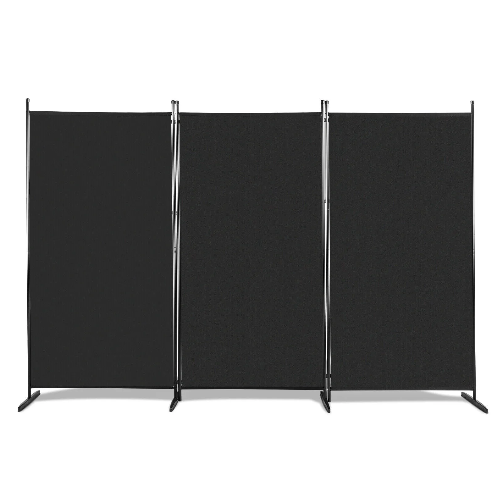 

3 Panel Room Divider Folding Privacy Screen Wall Partition Home Office Separator United States