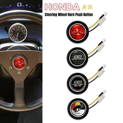 high quality Mugen Power Car Styling Racing Steering Wheel Horn Push Button Speaker Control Cover ABS Edge Cover Ring JDM