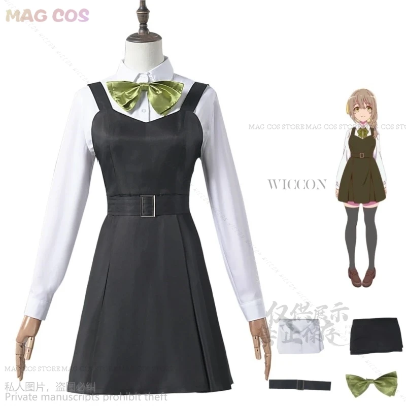 

New Anime Narenare -Cheer For You!- Daichi Yumika Cosplay Costume Japan South Korea JK School Uniform Woman Kawaii Party Suit