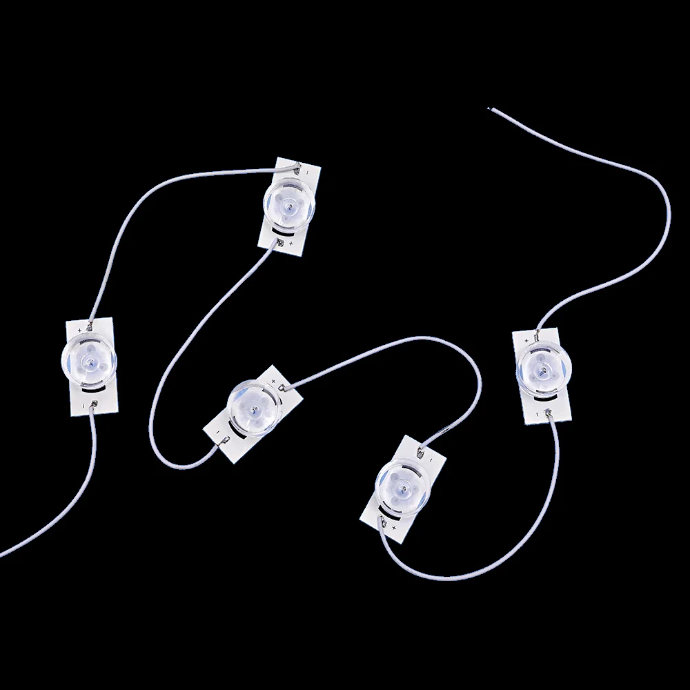 Imagem -04 - Contas de Lâmpada Smd com Lente Óptica 3v 6v Filtro para 3275 Polegada Led tv Repair Cabo de 2m Led Backlight Faixa Acessórios