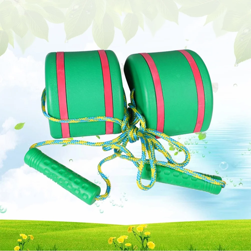 2 Pcs set Sturdy Plastic Kids Toys Sports Toy Outdoor Fun Children's Balance Training Footstool Props Promote Parent Child