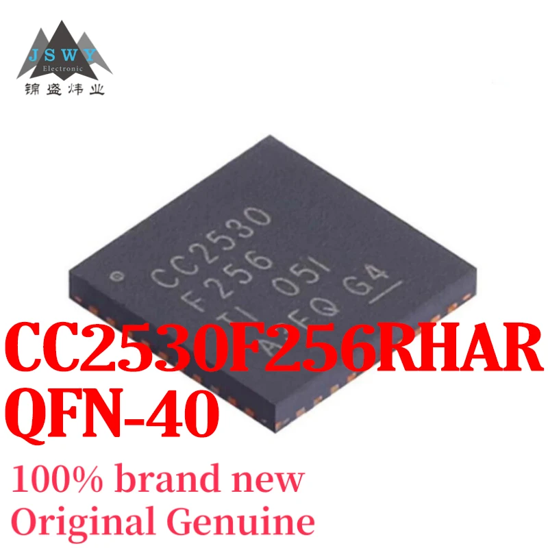 

(10/50 pieces) CC2530F256RHAR Silkscreen CC2530F256 QFN-40 Radio Transceiver IC Brand New Original Authentic Product Free Shippi