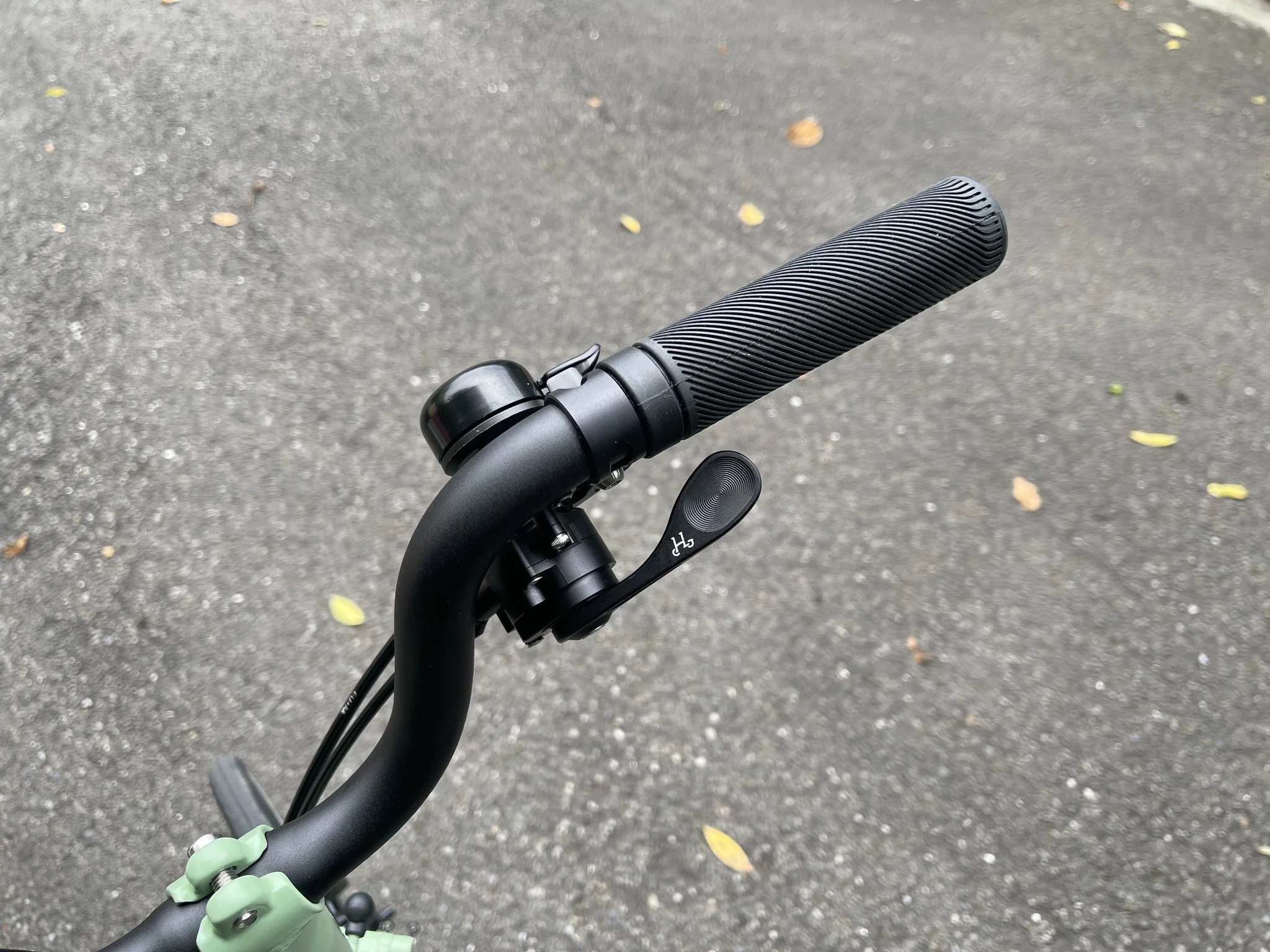 H&H For Brompton 7-Speed Finger Dial Shifter Compatible With Original Brake Lever And H&H Brake Lever