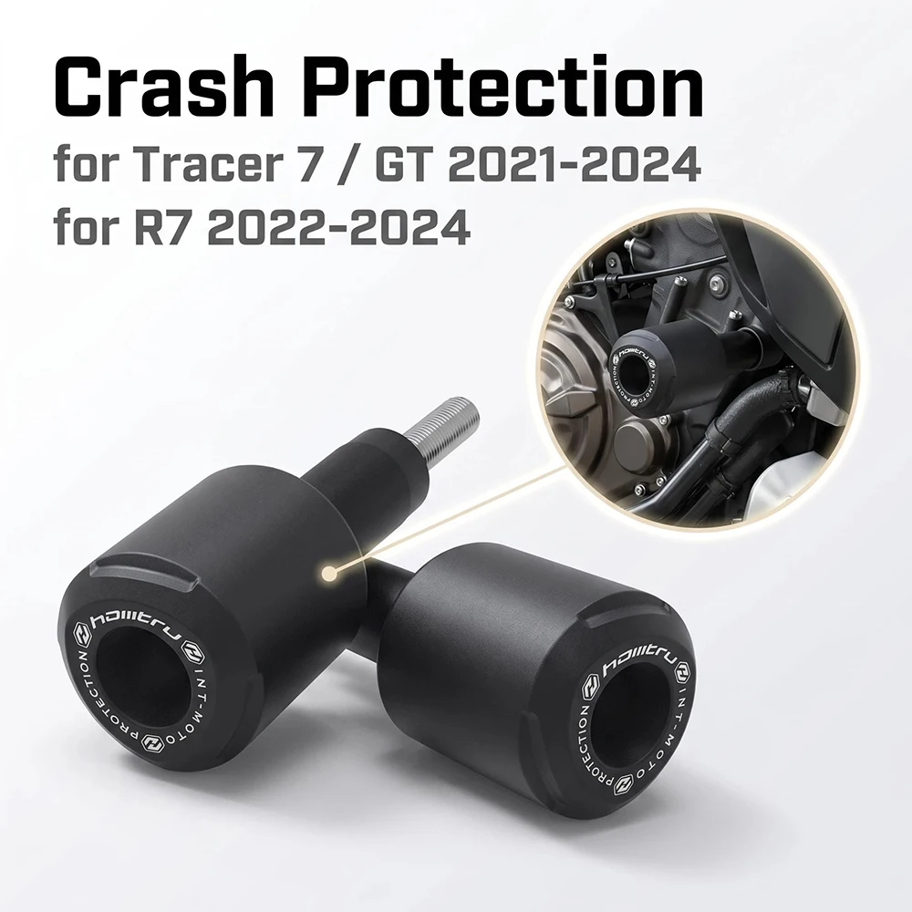 Motorcycle Falling Protection Pad Frame Sliders Crash Protector For Yamaha Tracer 7 GT 2021-2024 and R7 2022-2024