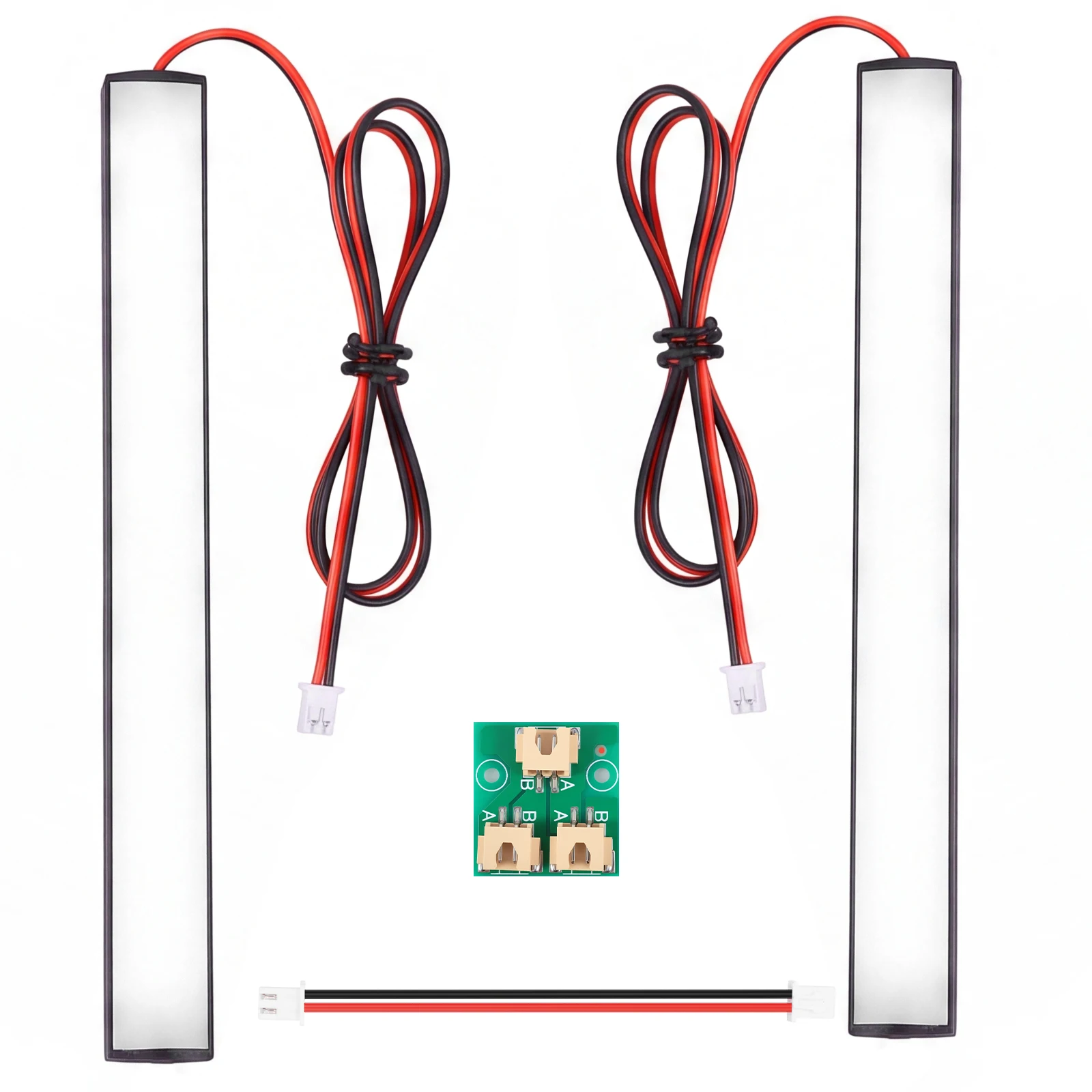 2 Pcs Magnetic LED Light Panel for AD5M for 5M Pro for AD5X 3D Printer  LED Light Panel Magnetic LED Bar 3D Printer Light 24V