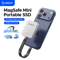 ORICO K20Mini Magnetic External SSD for iPhone 17 16 Pro/Max ProRes 2000MB/s 4K ProRes HDR Record and Store Portable Solid State