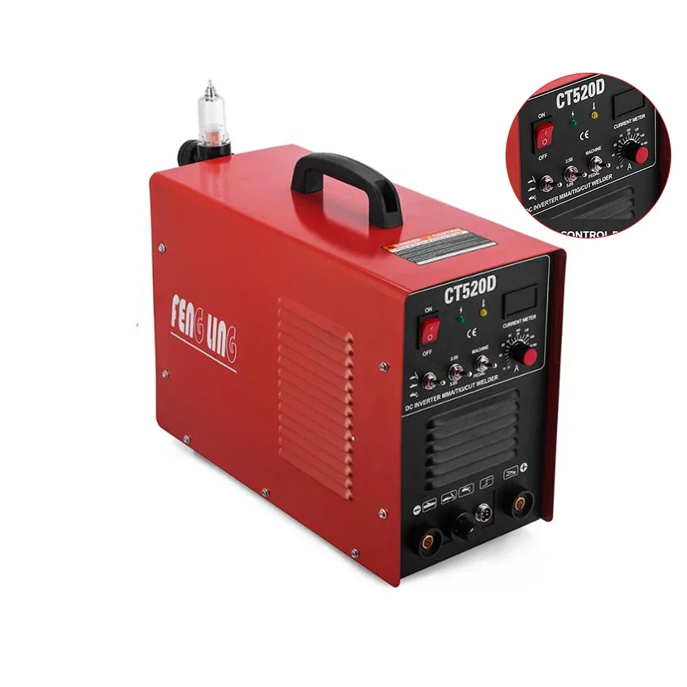 Protection & Dissipation TIG/ARC/Plasma Cutter 3 In 1 Combo Welding Machine