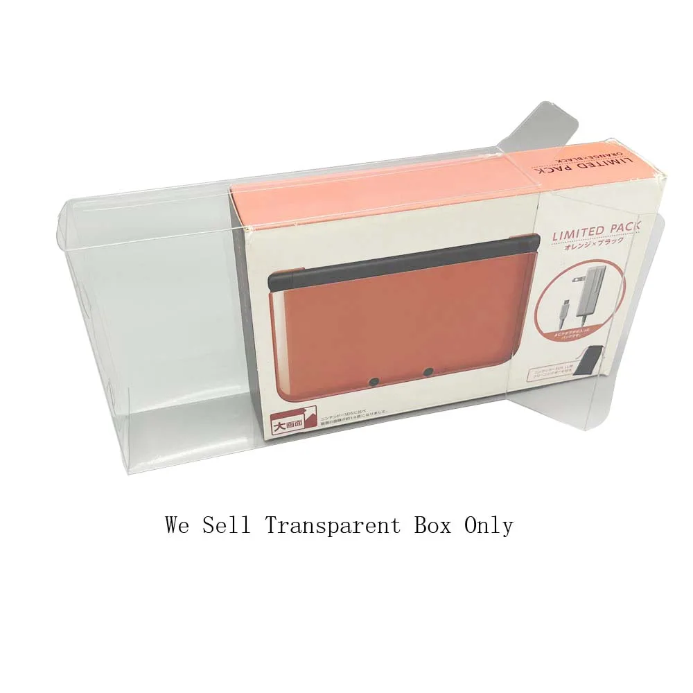 Clear Protection Box for 3DS LL Japan version Collection Display Storage Case