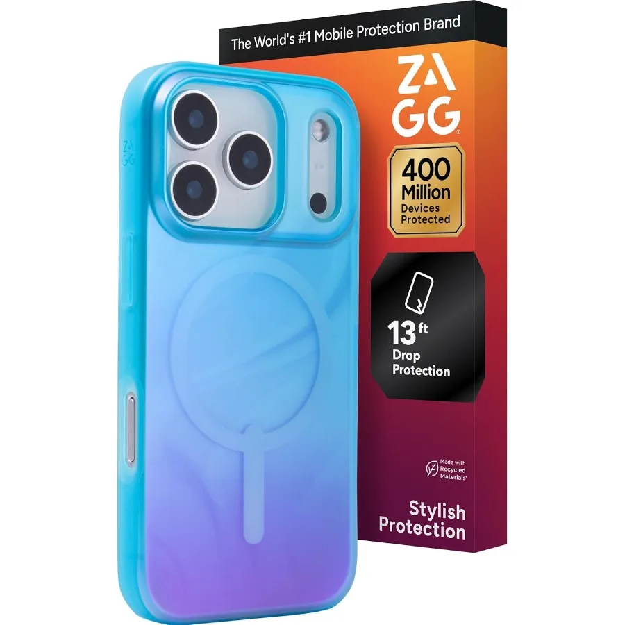 

Milan Snap Case for iPhone 17 Pro - Deep Aurora Graphene Strengthened Phone Case with Drop Protection 13ft/4m Textured Edge