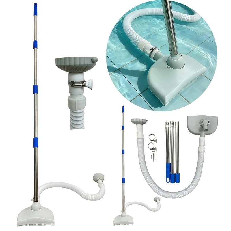 Handheld Swimming Pool Vacuum Cleaning Kit 3/4/5/6 Sections Extension Rod Pool Water Circulation Automatic Vacuum Cleaner
