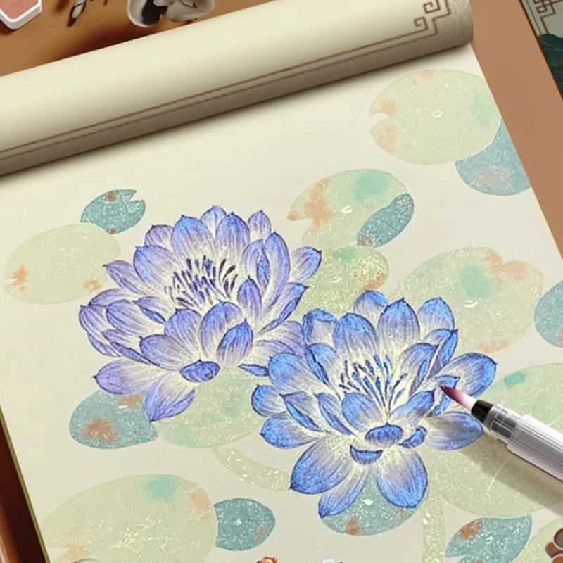 Set pittura ad acquerello a pigmenti solidi da 60 colori Forniture per pittura ad acquerello a pigmenti perlescenti per