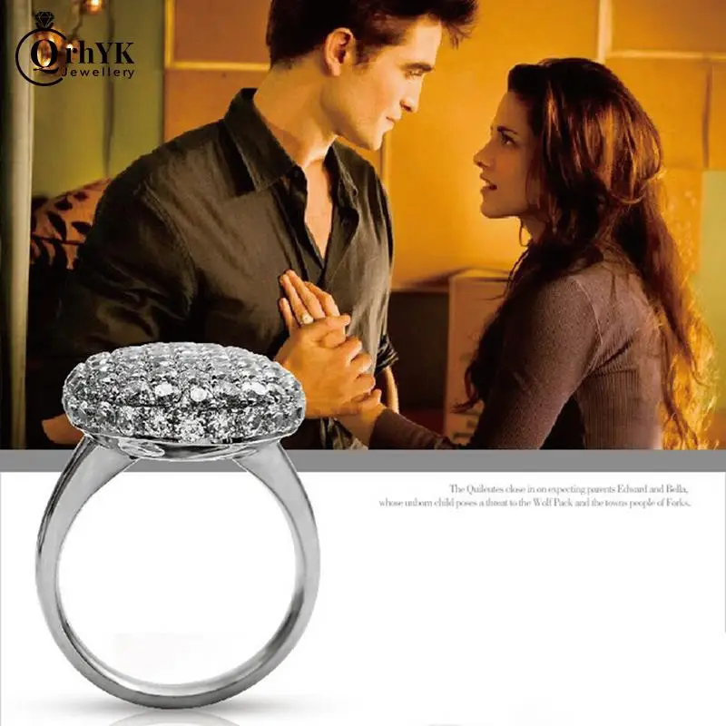 Crystal Jewelry The Twilight Breaking Dawn Bella Wedding Rings Fashion Wedding Rings Engagement Ring For Women Gifts