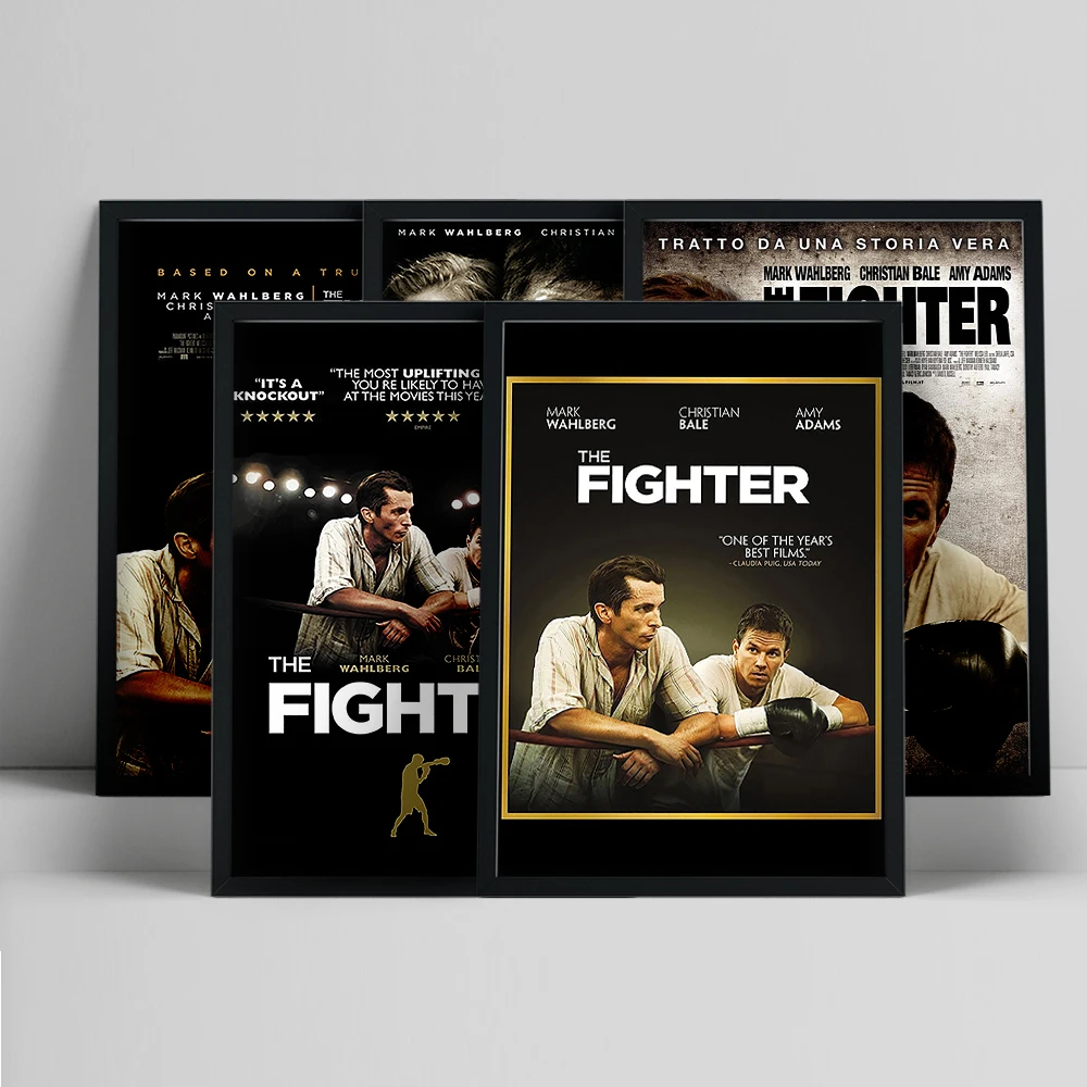 The Fighter American Biographical Sport Drama Film Modern Print Art Poster Movie Canvas Painting Wall Stickers Living Room Decor