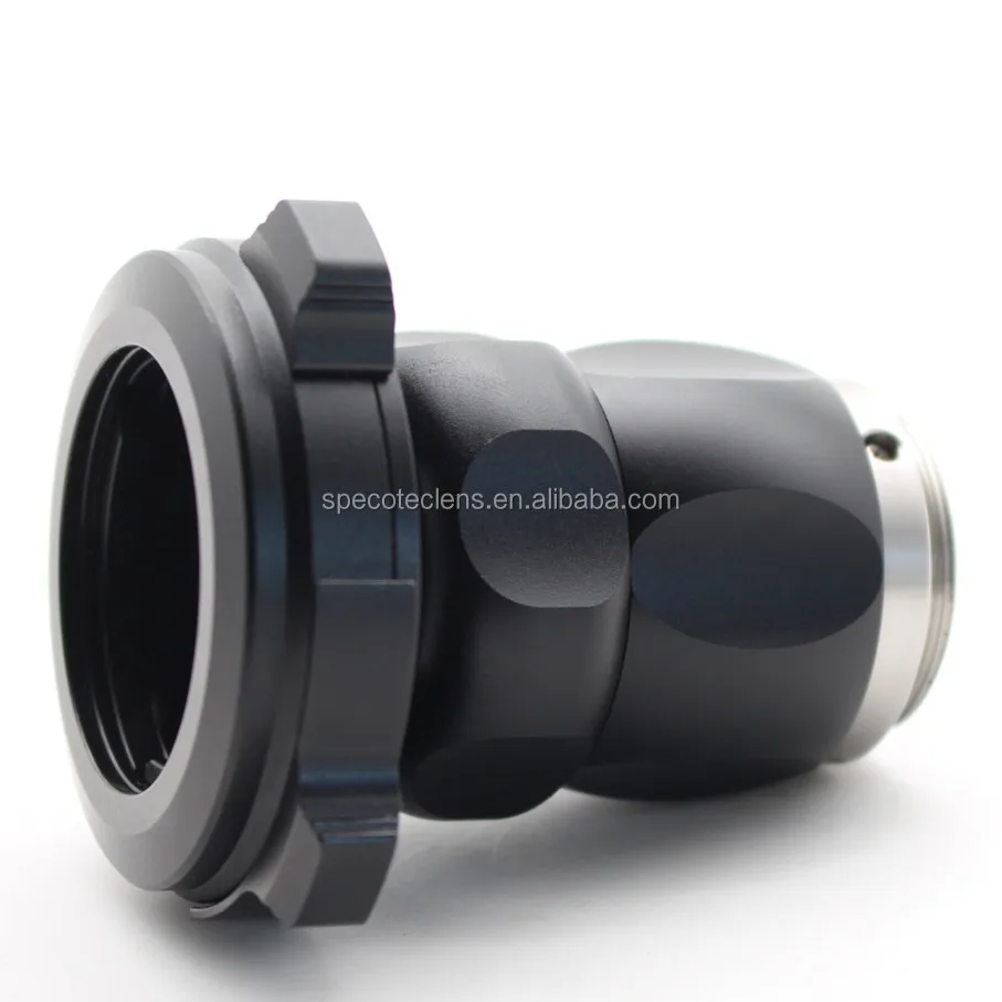 F18-35mm Zoom Endoscope Coupler C Mount Medical Waterproof HD Endoscopic Optical Coupler Endoscope Parts Camera Adapter