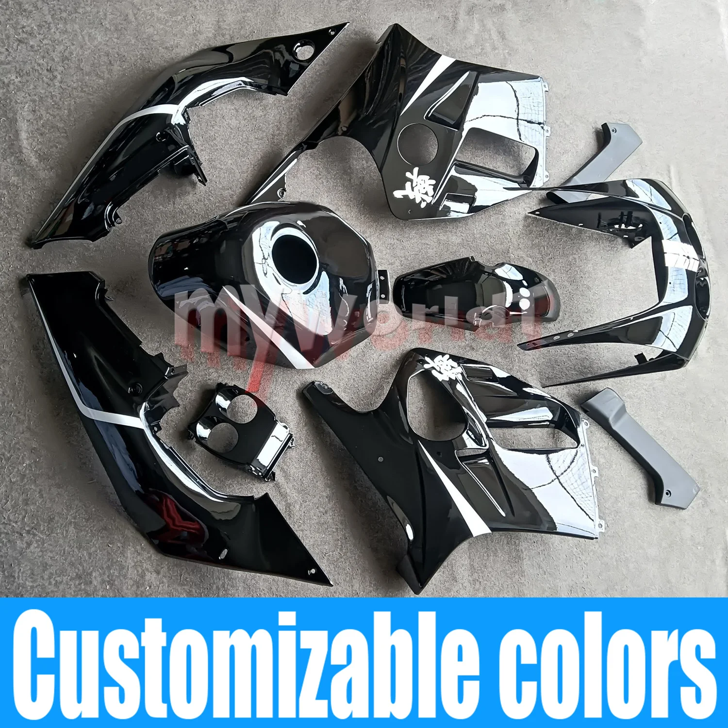 Fit For 1988 - 1989 Honda CBR250R MC19 Motorcycle Shell Fairing Bodywork Panel Kit Set CBR250 CBR 250 R NC19 CBR19