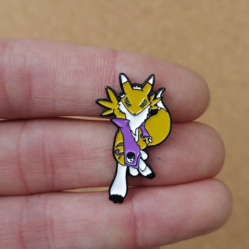 Digimon Adventure Enamel Pin Brooch for Women Cartoon Lapel Pins Badges on Backpack Clothing Accessories Jewelry Gifts