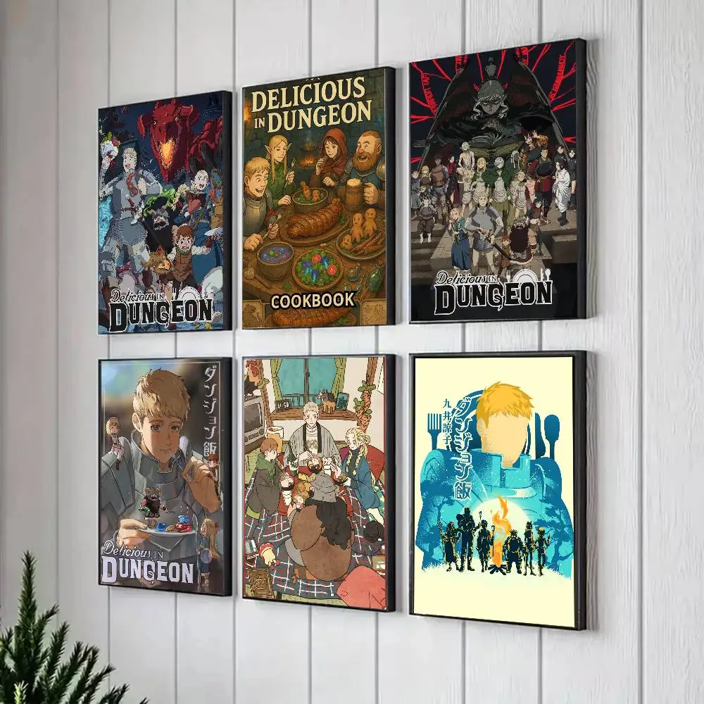 D-Delicious In D-Dungeon Cartoon Animation Art Sticky Wall Waterproof Home Living Room Bedroom Bar Aesthetic Decoration