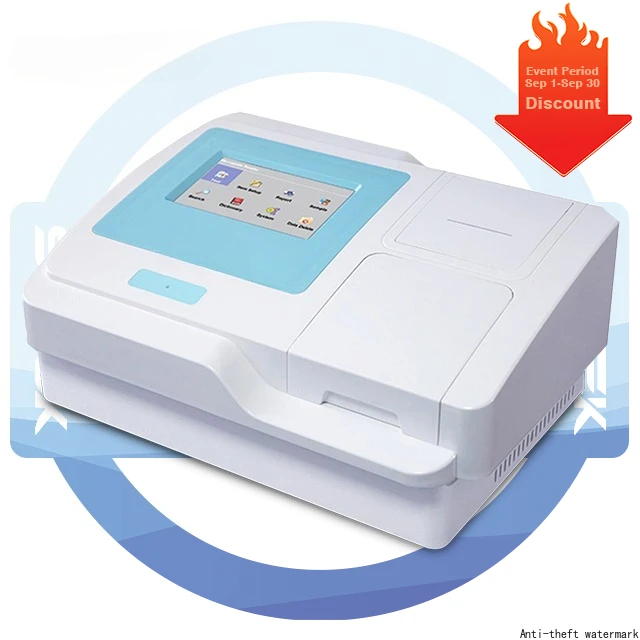 2026 Hot Selling Product - 400-800nm ​​High-Throughput ELISA Microplate Reader with Automatic Calibration