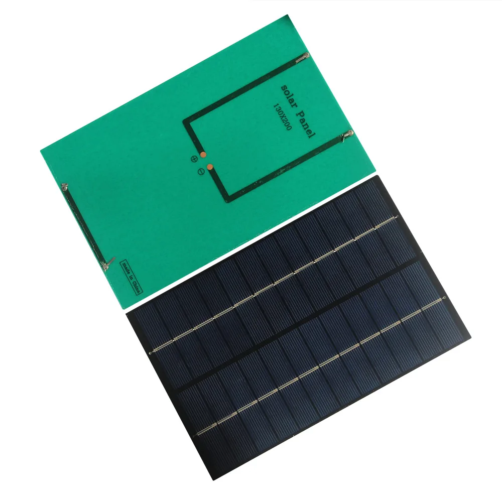 Atacado 4.2 W 12 V Painel Solar Policristalino Carregador Solar Para 9 V-12 V Bateria Systm 200*130 MM 10 pçs/lote