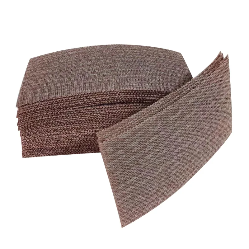 Mesh Sandpaper Rectangular Dry Abrasive Paper 90×180mm for FESTOOL /Mirka etc Sander 80-400 Grit Back Fleece