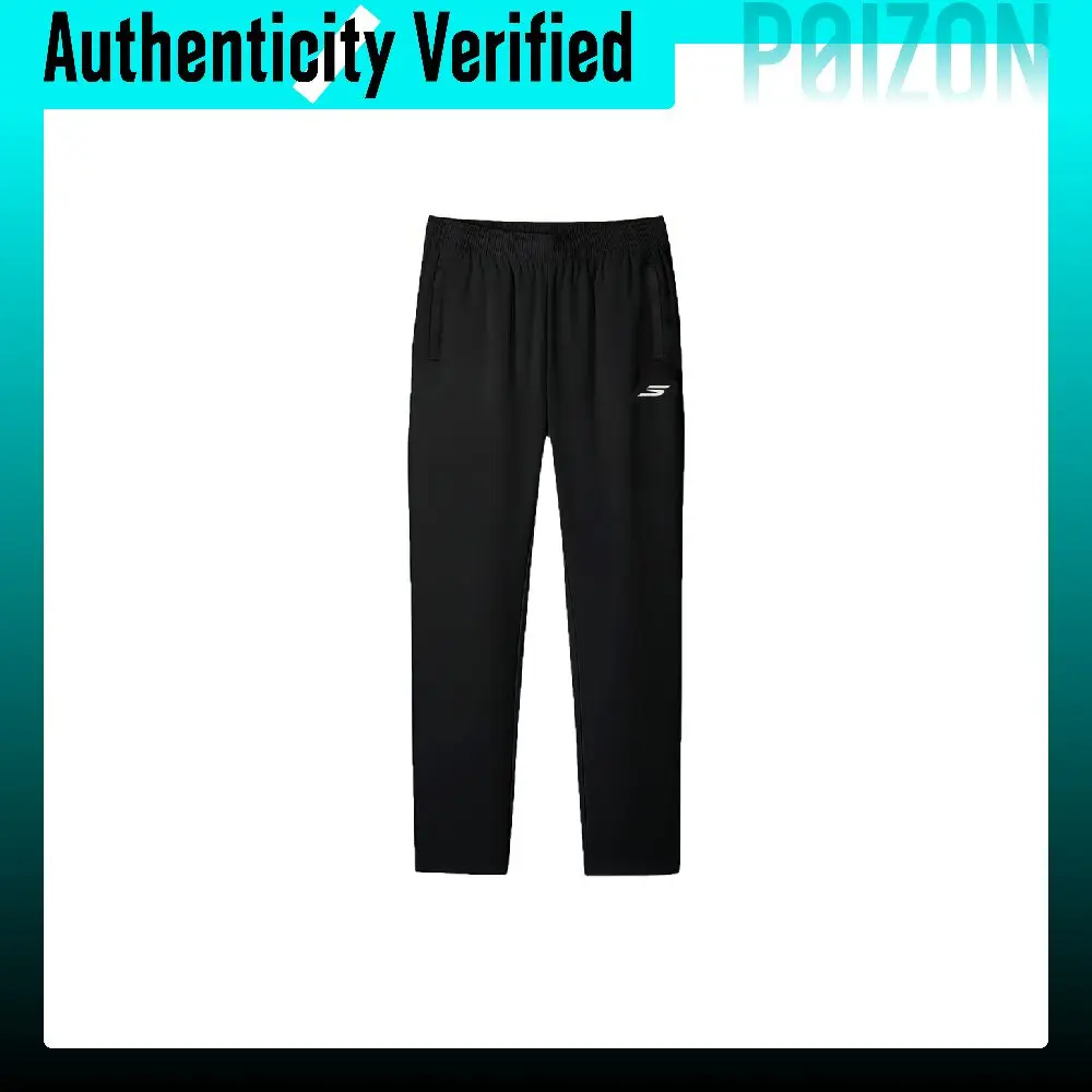 Skechers Sports Pants Unisex Carbon Black Thin Straight Fit Pants P226M390-0018