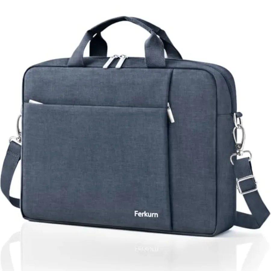

17 Laptop Bag Case Women Men Compatible with HP OmniBook Envy Omen Pavilion/LG Gram/Dell Inspiron Precision/Yoga ThinkPad, Carr