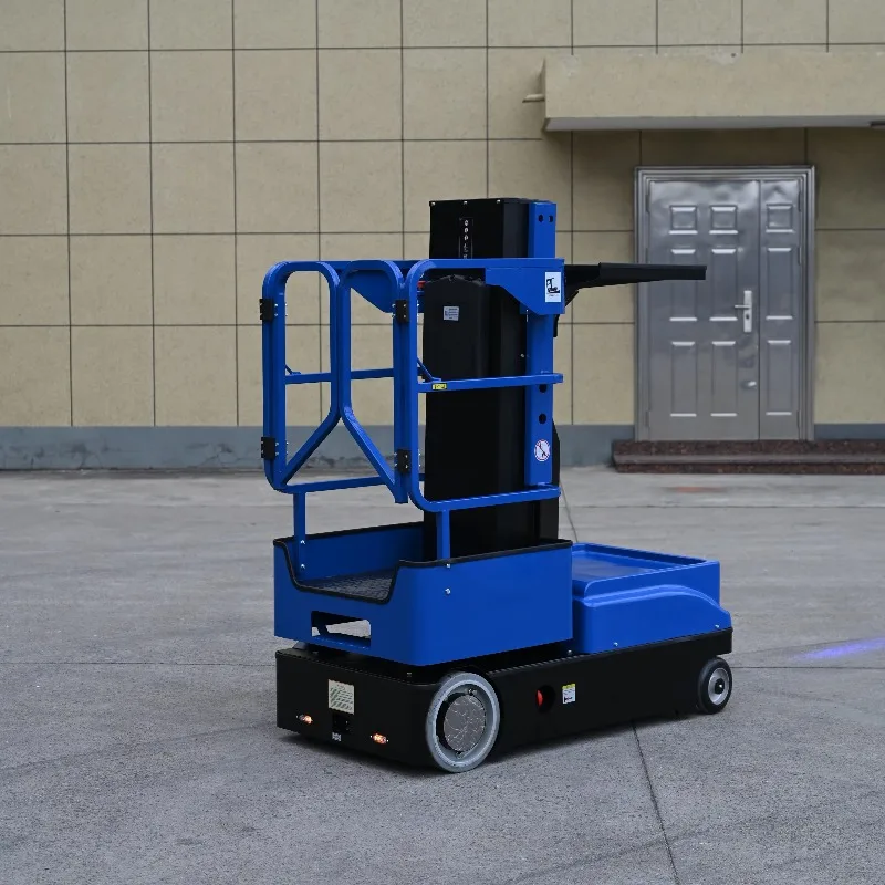 Customized 300kg Electric Order Picker 3m 4m Medium Level Self Propelled Aerial