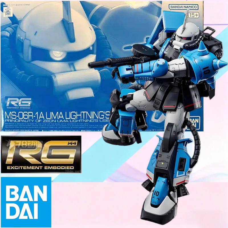 

Низкая цена В наличии BANDAI Original Box RG MS06R-1A UMA LIGHTNINGS ZAKU2 Фигурка Модель Игрушка в подарок для детей Упаковка из пенопласта