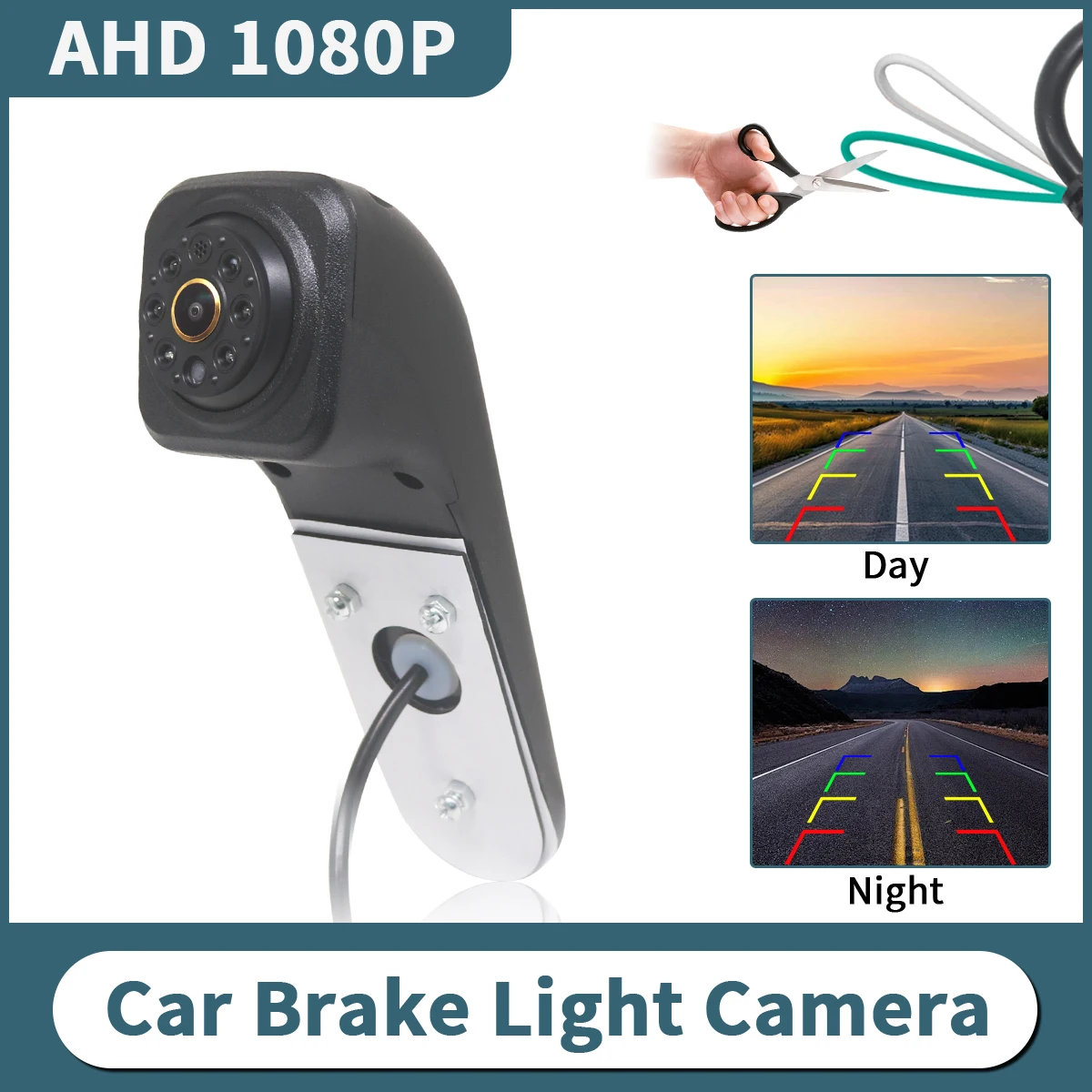 

AHD 1080P Car Brake Light Rear View Reverse Camera For Volkswagen VW Crafter Van (2017-Present) Night Vision Waterproof