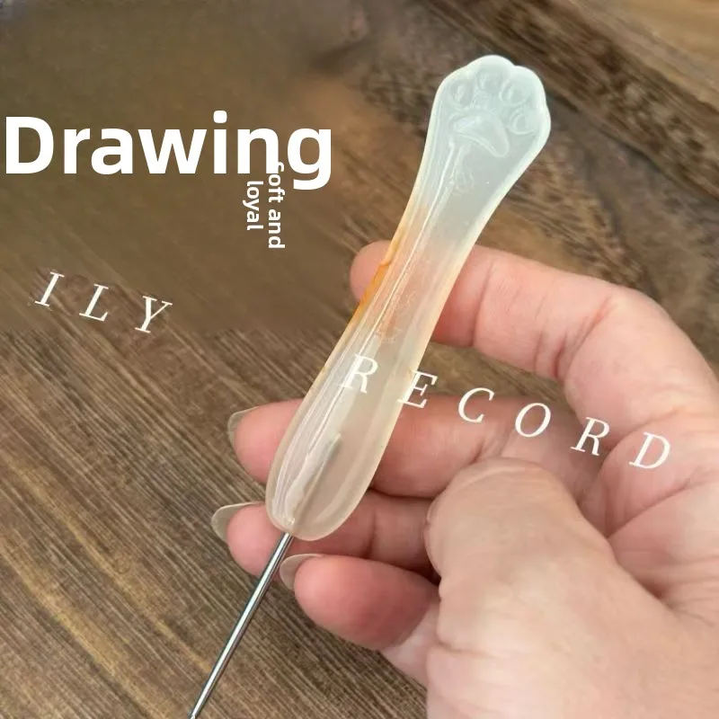 Seven Needles Square Crochet Jade Cat's Claw Resin Handle Stainless Steel Fourth Generation 0.8 0.9 1.0 1.2 1.3 1.4 1.5 3.5 mm