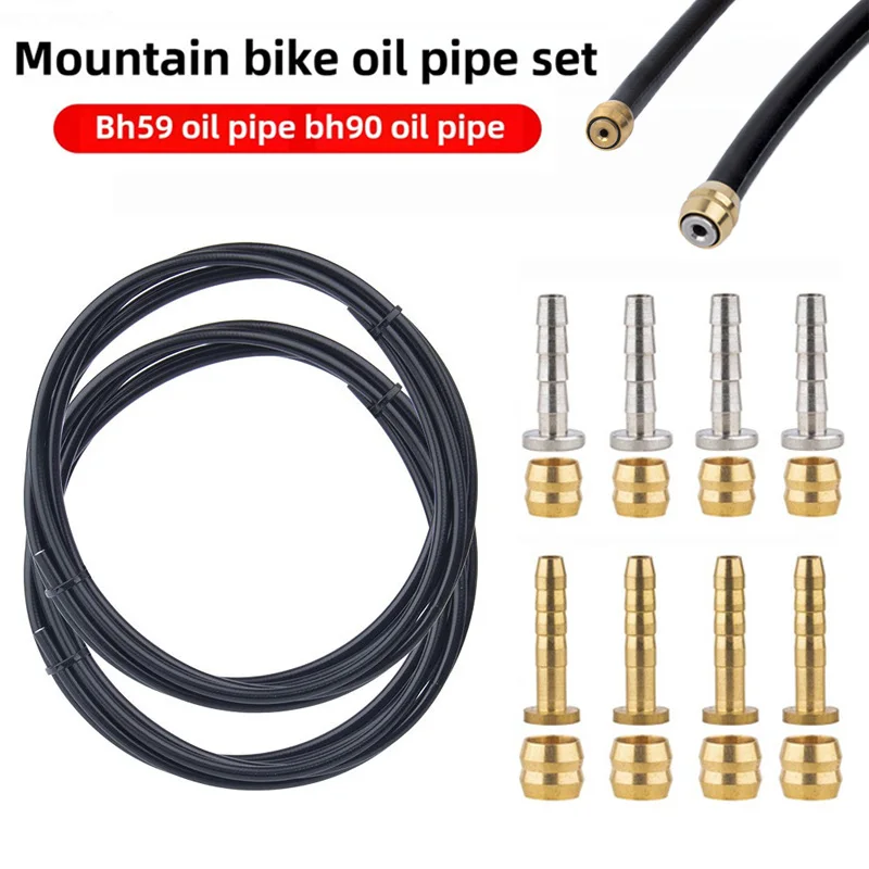 Bolany Mountain bike hydraulic Disc brake Oil Tube Set For SHIMANO Deore BH90 BH59 Hydraulic Oil Brake oil needle bike parts