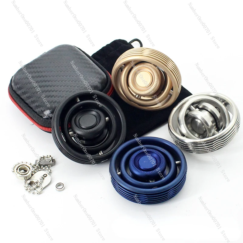 

Antistress Mechforce Edc Metal Gyroscope Second Generation V2 Fingertip Gyro Decompression Rotating Toy