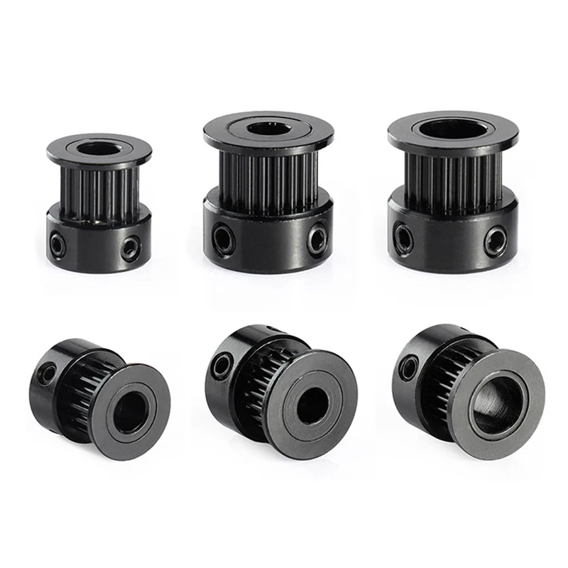 

1 шт., 5 шт., аксессуары для 3D-принтеров, ширина 6 мм, 2GT, синхронный шкив, привод двигателя, алюминиевое колесо