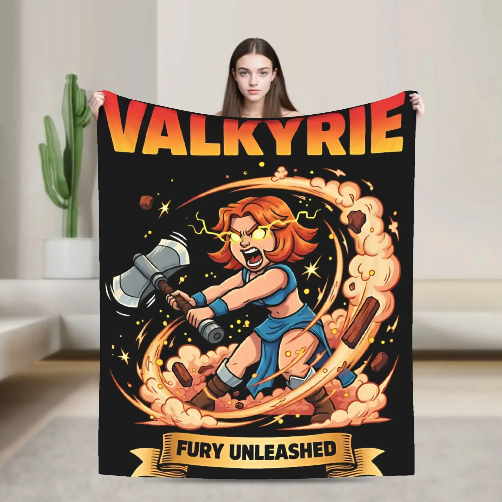 بطانية من الفلانيل بطابع لعبة Clash Royale أريكة منزلية مفرش سرير دافئ فائق النعومة للاستخدام الدائري في عام #1