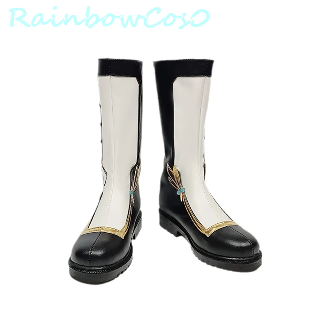 Conjunto de estrellas Shino Hajime, zapatos de Cosplay, botas, juego de Anime, fiesta, Halloween, Navidad, W2384