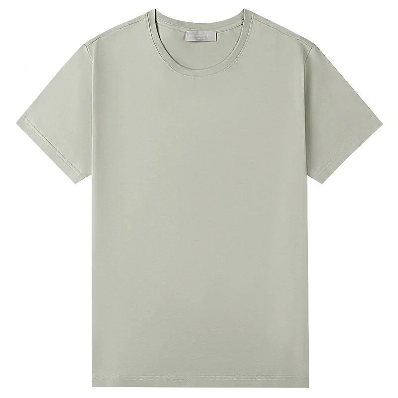 Dave&Di Men's wholesale men's t-shirts summer solid color clothes Modal round neck men's short sleeves