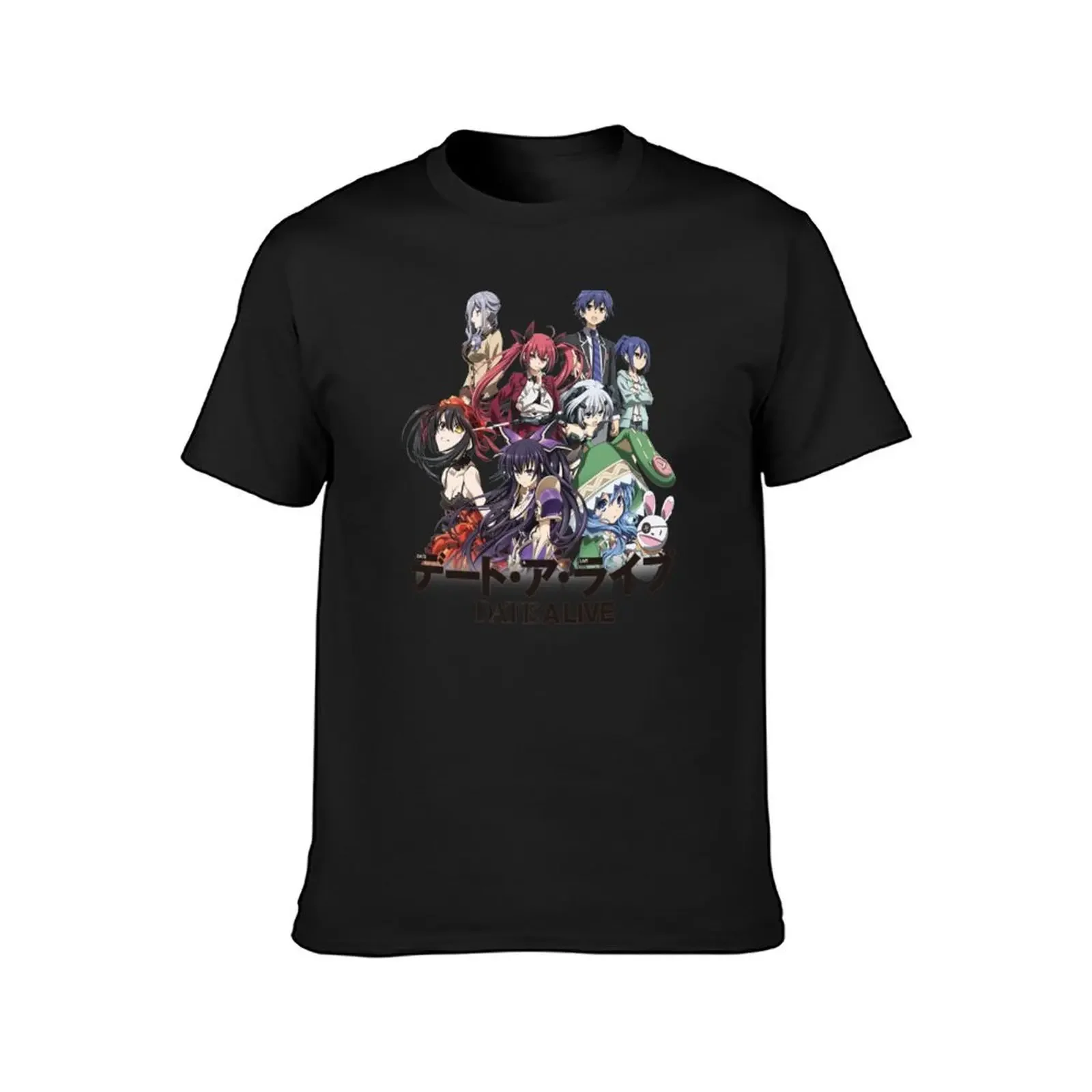 Date A Live T-Shirt graphic t shirt vintage vintage anime shirt tees summer tops mens funny t shirts image 2