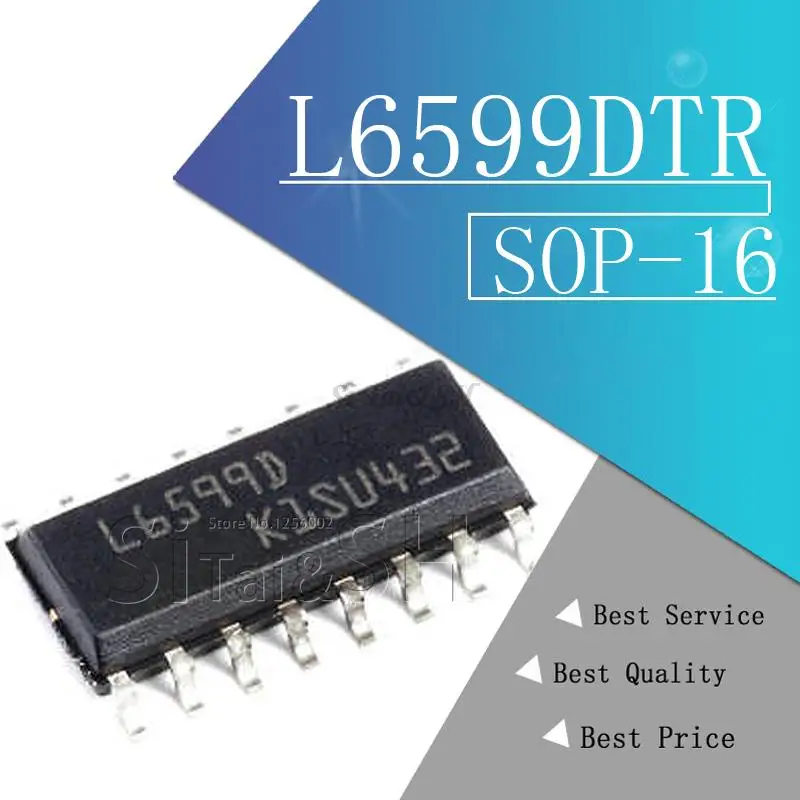 5PCS L5970D L5973D L6386D L6388ED L6561D L6562A L6562D L6566B L6598D L6599AD L6599D SOP-16 SOP L5970 L5973 L6561 L6562 L6566