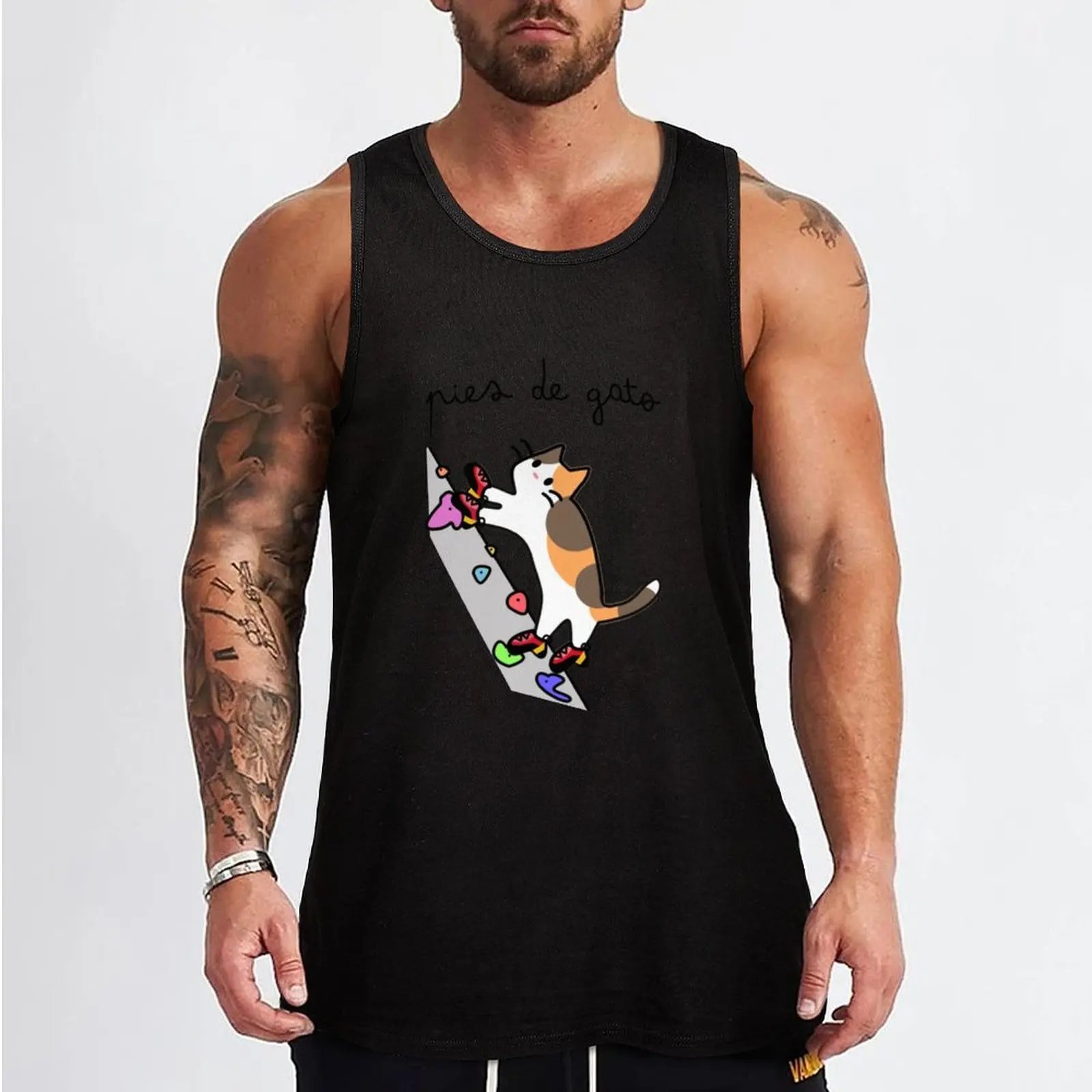 Pies de Gato - Spot (Calico) Tank Top Gym clothes cute tops