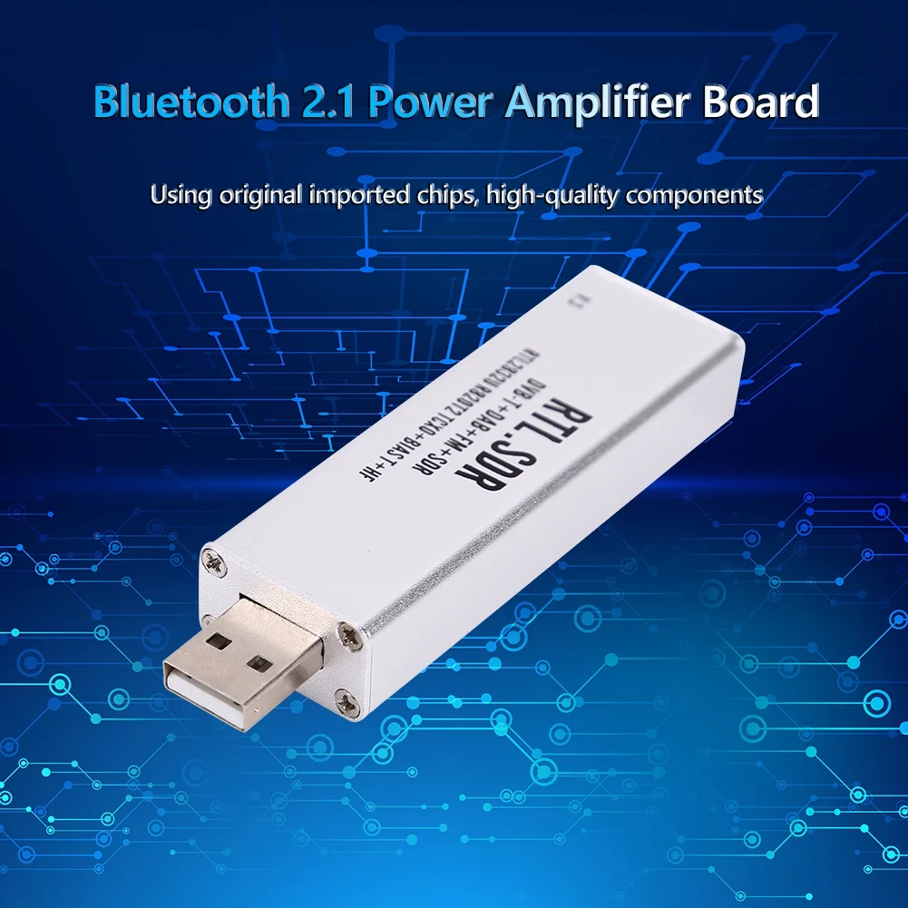 ABAC-para RTL-SDR Blog RTL SDR V3 R820T2 RTL2832U 1PPM TCXO SMA RTLSDR Radio definida por Software con antena multiusos