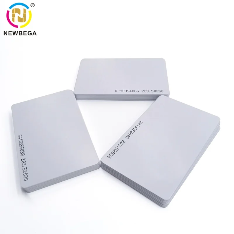 100pcs 13.56MHz Thermal Print Inkjet Printable Chip NFC 213 215 216 Chip Matte White Blank PVC Plastic NFC Card