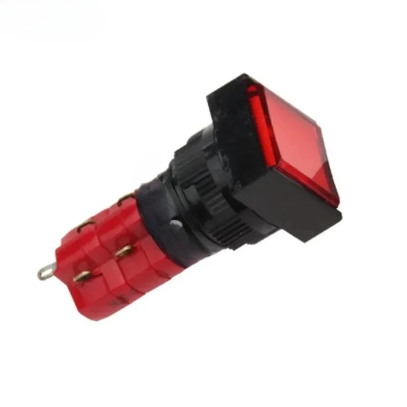 D16LMT1-2AB D16LAT1-2AB 6-Pin Rectangular Push Button Switch Momentary Self-Locking Reset