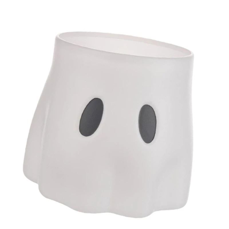 Adorable Funny Ghosting Bucket Planter Pots Vase Suitable for Halloween Indoor Outdoor Decoration Candy Bowls