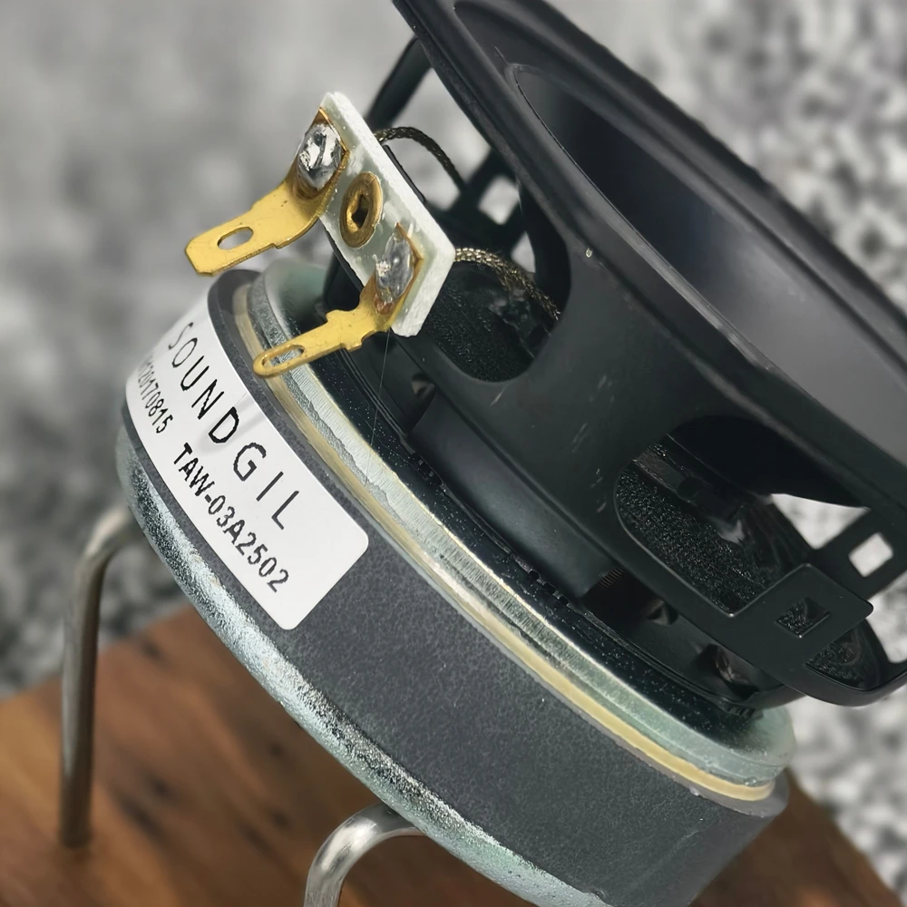 3-Inch Mid-Bass Speaker Driver with Reverse-Edge Anodized Aluminum Cone And Copper Voice Coil for Enhanced Sound Quality