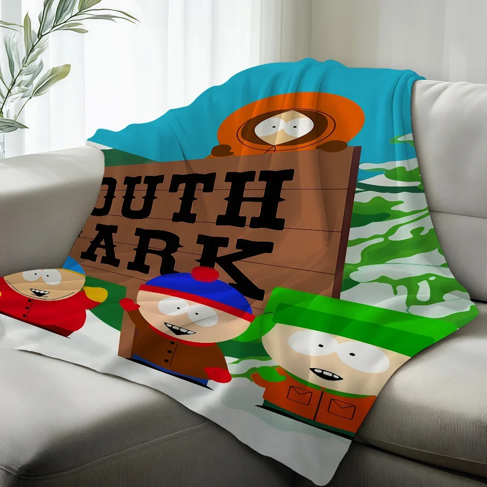 Cartoon Cute S-SOUTH P-PARK T-Towelie-S Blanket Suitable For Sofas Beds Offices Cars Outdoor Travel An Gift For Friends Family