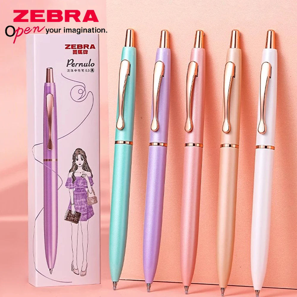 

Japan ZEBRA Gel Pen C-JJ30 Limited Ballpoint Pen Metal Lacquer Pen Holder Gift Box Stationery Office Accessories School Supplies