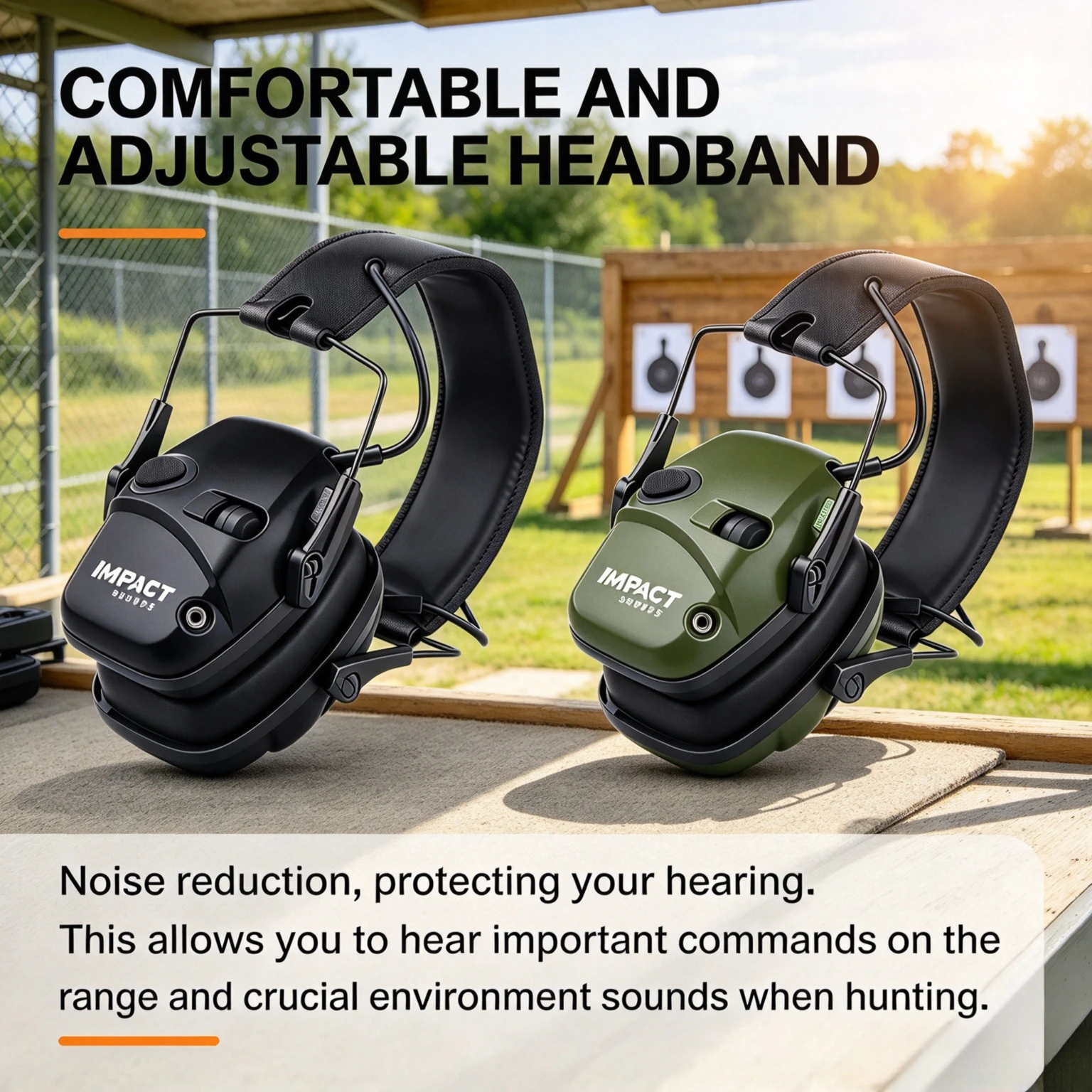 Tactical Electronic Shooting Earmuff Original Impact Sound Amplification Hearing Antinoise Headset Outdoor Sports Hunting