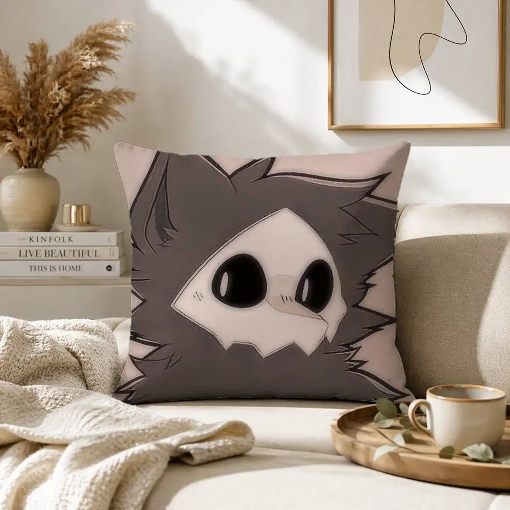 Furry Art P-Puro Changed-D Pillow Case for Sofa Living Room Home office Decor Protective Cover