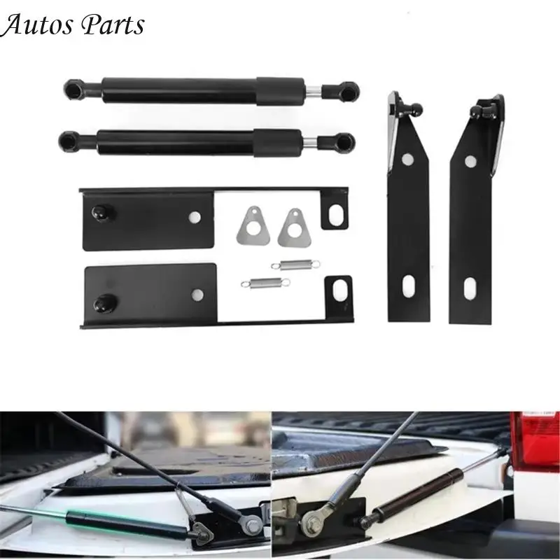 

57BA Automotive Rear Trunk Hydraulic Lift Rod Shock Hood for NP300 Tailgate Support Bar Struts Providing Strong Support